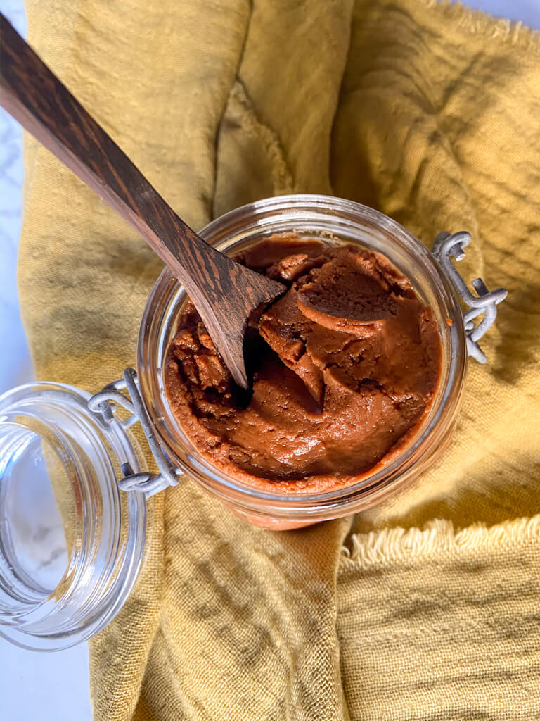 Peanutella Casera • Mantequilla de Cacahuete y Chocolate muy Fácil