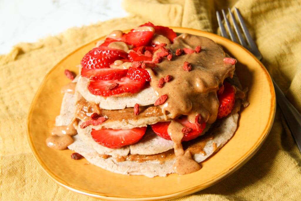 Tortitas de avena y chía sin gluten