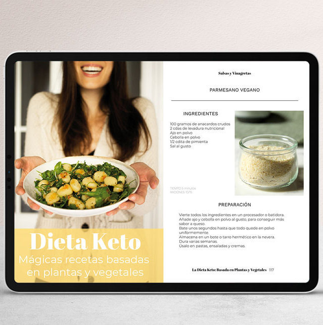 E-Book de Recetas Cetogénicas Vegetarianas | Plantasty